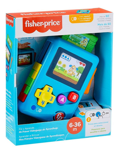 Imagem 10 de 10 de Meu Primeiro Videogame De Aprendizagem Fisher-price - Hbb58