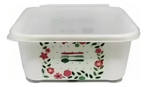 Contenedor Hermeticos Plasútil 450ml 12 X 12 Cm