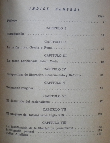 Bagnell Bury John / Historia De La Libertad De Pensamiento