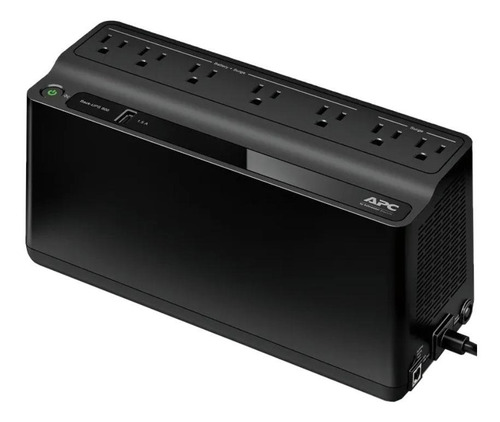 APC Back-UPS BE600M1 600VA entrada e saída de 120V preto