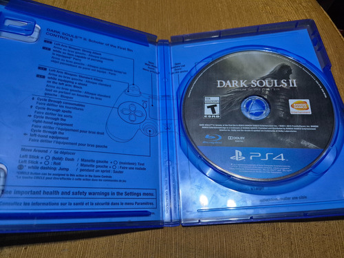 Juego De Ps4 Dark Souls 2 Scholar Of The First Sin, Físico (Usado)