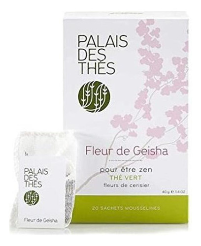 Palais Des Thes Geisha De La Flor De Té Verde Japonés