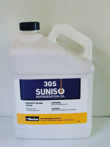 Imagen 1 de 1 de Aceite Suniso 3gs Iso 32 Galón 
