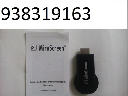  Miracast / Mirascreen 1080p Wireless Display Dongle Hdmi   