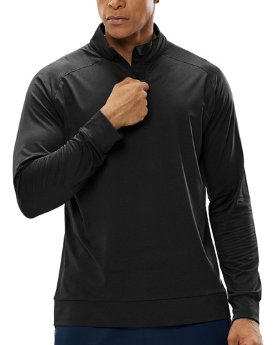 Mier Jersey Con Cremallera De Un Cuarto Para Hombre Upf 50+ 