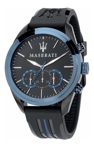 Reloj Hombre Maserati R8871612006 Cuarzo Pulso Negro En