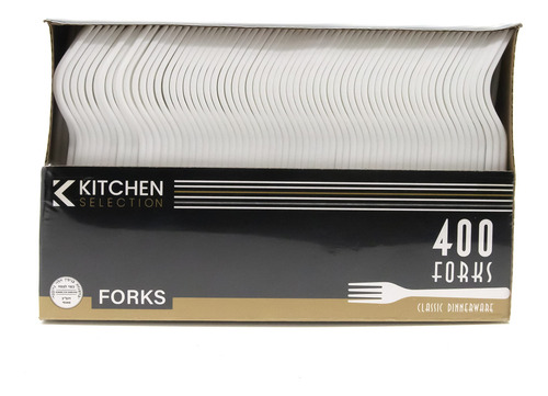 Nicole Fantini Seleccion Cocina Desechable Plastico Blanco