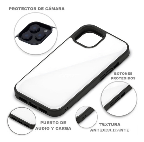 Funda Antigolpes Para Iphone Y Otros Snoopy Collage No.9 Negro Iphone 13 Mini