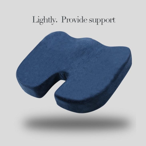Asiento Cojín Gel Ortopédico Premium Auto Oficina + Funda