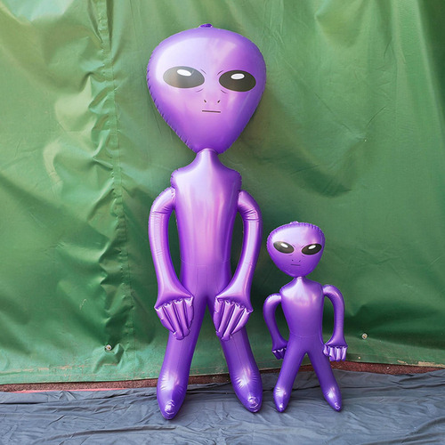 2025 Inflable Alien Inflar Juguetes Alienígenas Púrpura L