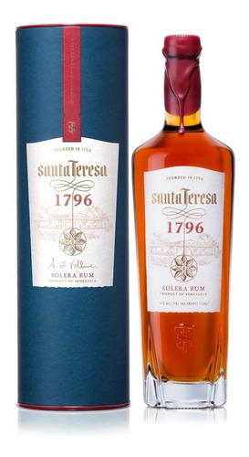 Ron Santa Teresa 1796 Antiguo De Solera 750ml Con Estuche.