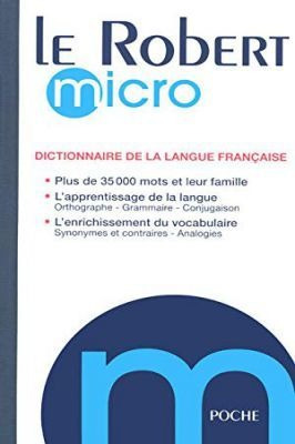 Dictionnaire Dapprentissage De La Langue Française (