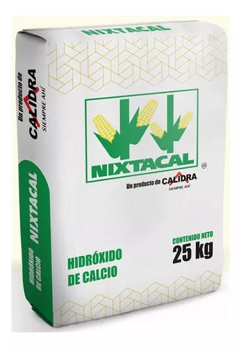 Cal Viva 25kg Para Nixtamal(consumo Humano)