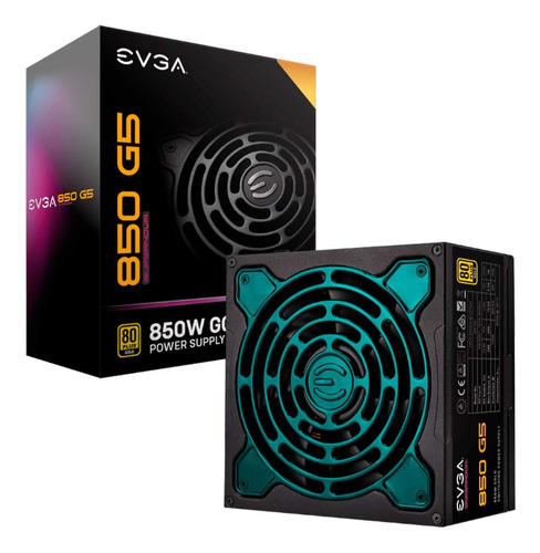 Evga 220-g5-0850-x1 Super Nova 850 G5, 80 Plus Gold 850 W,..