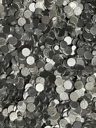 Granalla Municiones Semilla Relleno Pesas O Contrapesos 1kg Plateado