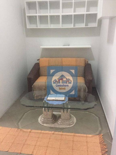 Imagem 15 de 20 de Kitnet Com 1 Dormitório À Venda, 37 M² Por R$ 254.000,00 - Gonzaga - Santos/sp - Kn0753