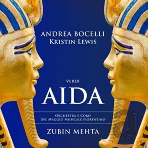 Verdi: Aida [2 Cd] Bocelli/lewis/mehta  Imp Alemania Nuevo