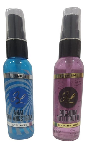 Pack Lubricante Anal Con Anestesia + Lubricante Tutti Frutti