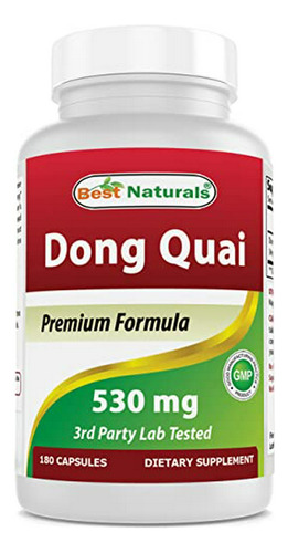 Cápsulas Dong Quai 530 Mg - 180 Uni.