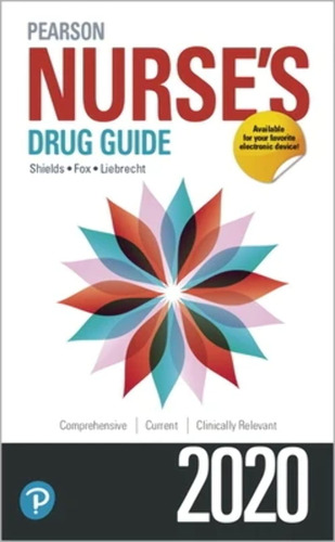 Libro: Pearson Nurse S Drug Guide 2020