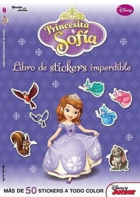 Princesita Sofia Libro De Stickers Imperdible 2 - Disney (p