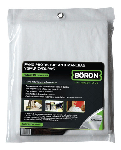 Imagen 1 de 1 de Paño Protector 1,5 Mt X 3 Mt