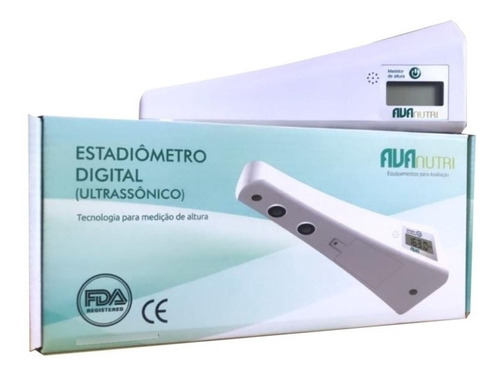 Medidor Avanutri Estadiometro Digital Ultrassonico Portátil