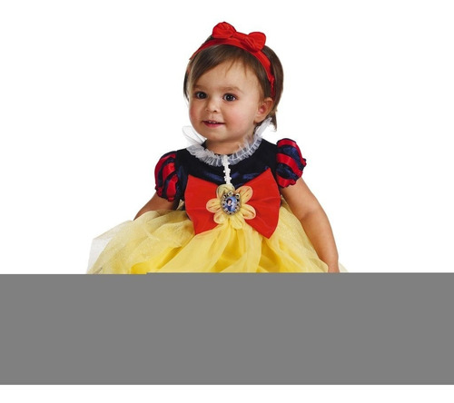 Disfraz Para Bebé Blanca Nieves Disney Talla 12-18 Meses