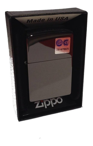 Encendedor Zippo Ebony Made In Usa 28331