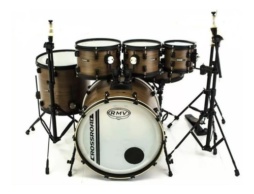 Bateria Rmv Cross Road Fiber Brown Wood 20 ,8 ,10 ,12 ,16