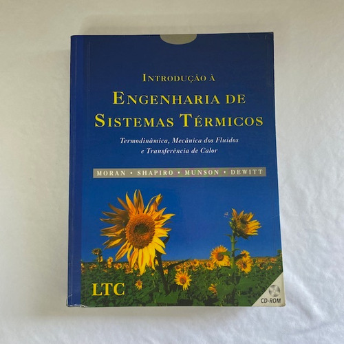 Livro Introdução À Engenharia De Sistemas Térmicos (Usado)