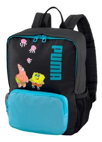 Mochila Puma  Bob Esponja Escolar Negro