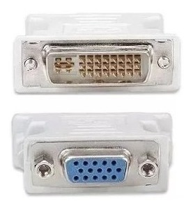 Imagen 3 de 3 de Adaptador Convertidor Dvi-i A Vga 24+5 Pines A Vga Hembra