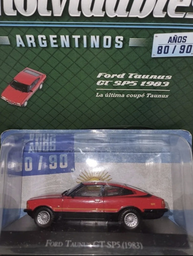  Ford Taunus Gt Cupe Sp5 Roja 1:43 