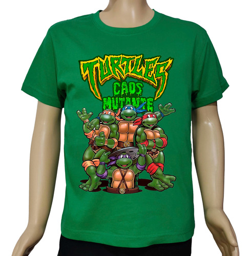 Remera Camiseta Tortugas Ninja Mutante