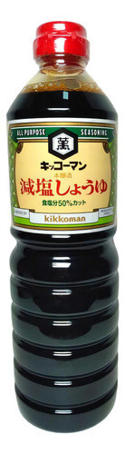 Molho De Soja Com Teor De Sal Reduzido Kikkoman 1l - Japones