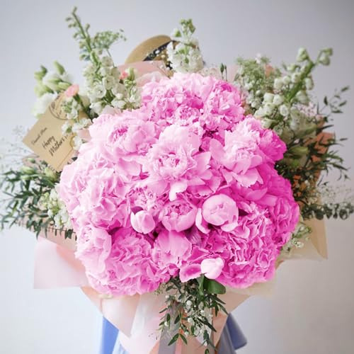 5 Piezas De Flores Artificiales De Hortensia Con Tacto Real