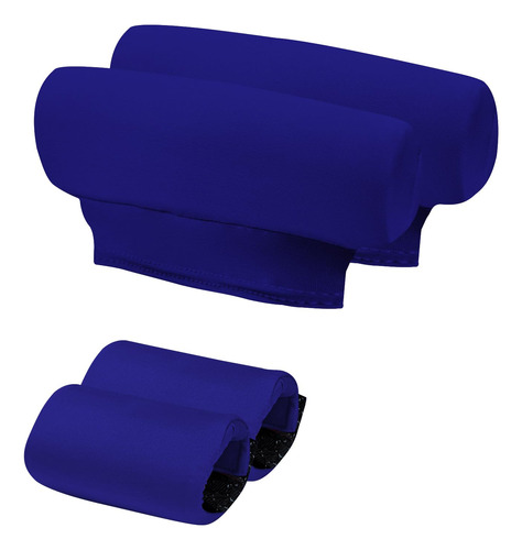 Almohadillas Acolchadas Para Muletas Para Axilas, Color Azul