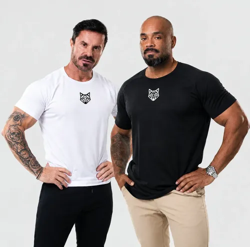 MLB 7177329306 Kit 2 Camisetas Masculina Dry Fit Colmeia Alpha P M G Gg JM