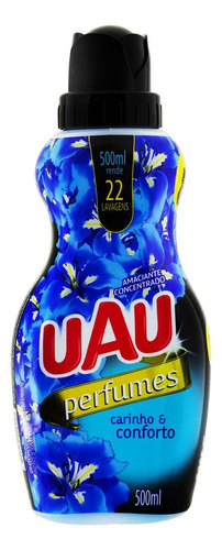 2x Uau Amaciante Concentrado Uau Carinho E Conforto 1 X 500