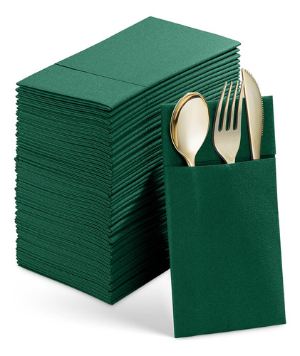 Servilletas De Lino, 50 Unidades, Con Servilletas