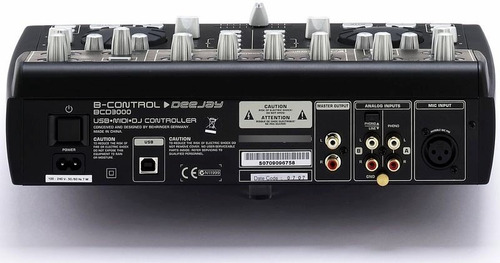 Controlador Dj Bcd3000 Behringer Mixer Mac Usb