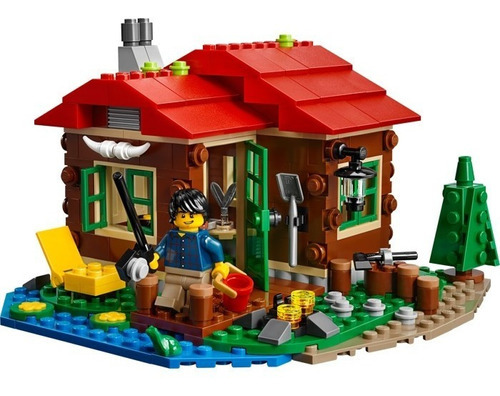 Lego Creator 31048 Cabaña Junto Al Lago