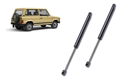 Kit X2 Amortiguadores Porton Trasero Aro 4x4 80/03