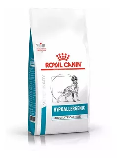 Ração Canin Hypoalergenic Moderate Calorie 2kg Royal Canin