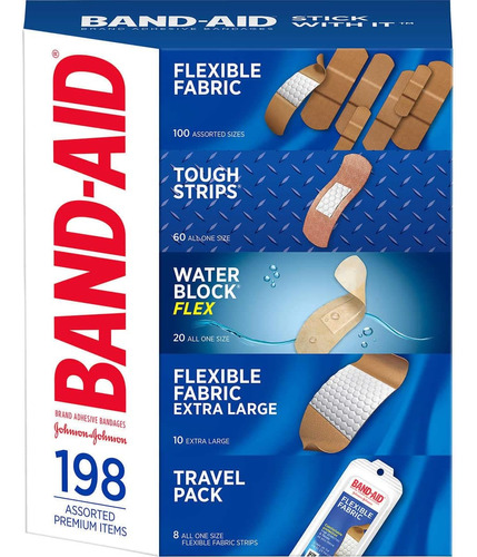 Band Aid 198 Artículos Premium Variados