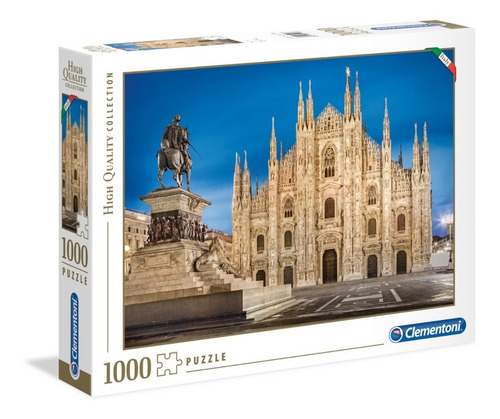 Imagen 1 de 7 de Rompecabezas Clementoni 1000 Pzs Milan Duomo Puzzle La Plata