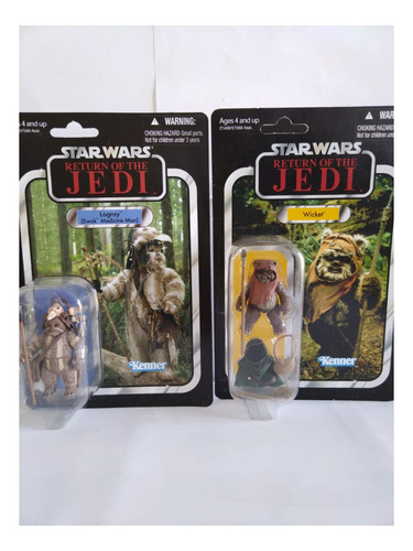 Logray (vc55)/ Wicket (vc27) Ewoks The Vintange Star Wars (Usado)