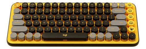 Teclado Inalambrico Logitech Pop Keys Mecanico Bluetooth Usb