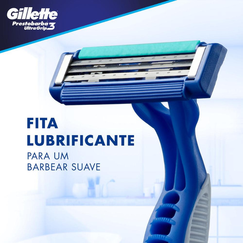 Rastrillos Desechables Gillette Prestobarba Ultragrip 3 com 2 Peças